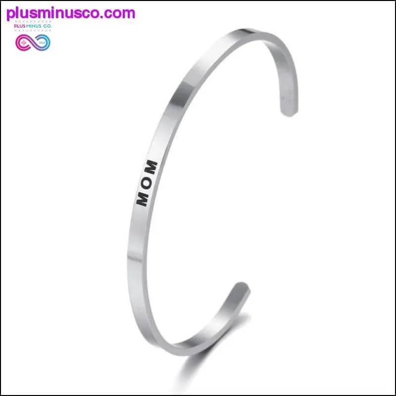 4mm Fashion Inspirational Bracelet Bangle "Love