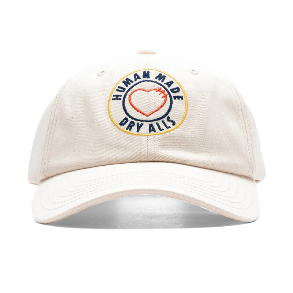 6 Panel Twill Cap #2 - White