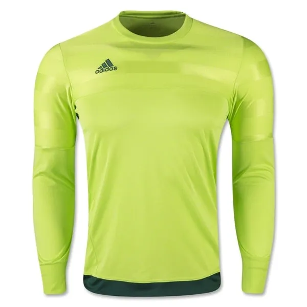 adidas Men's Entry 15 Goalkeeper Jersey Solar Slime