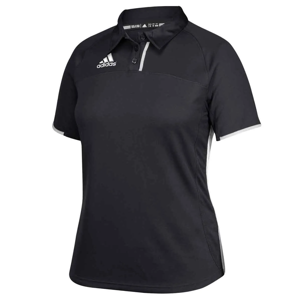 adidas Women's Black Climacool Utility Polo