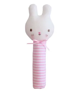 Alimrose - Baby Bunny Squeaker Pink