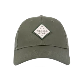 AllTrails Gear Badge Hat - Olive Green