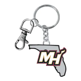 Aminco Miami HEAT Florida Keychain