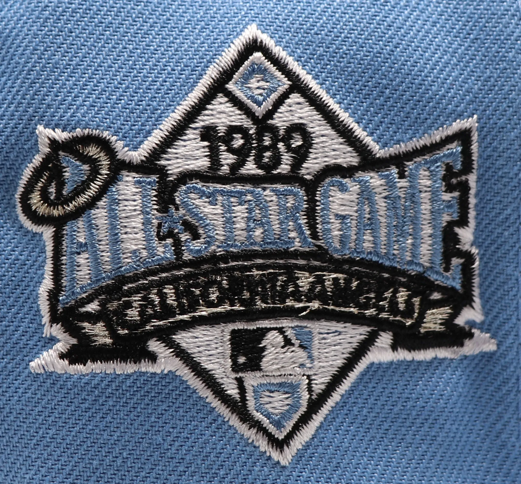 ANAHIEM ANGELS (SKY BLUE )(1989 ALLSTARGAME) NEW ERA 59FIFTY FITTED ( GREY UNDER VISOR)