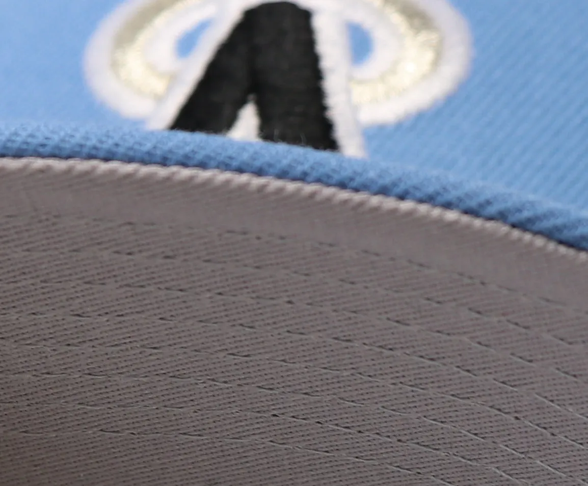 ANAHIEM ANGELS (SKY BLUE )(1989 ALLSTARGAME) NEW ERA 59FIFTY FITTED ( GREY UNDER VISOR)