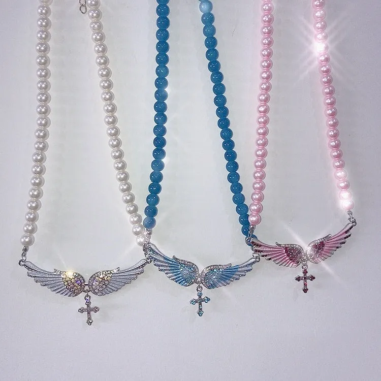 Angel Wing Necklace KF81738