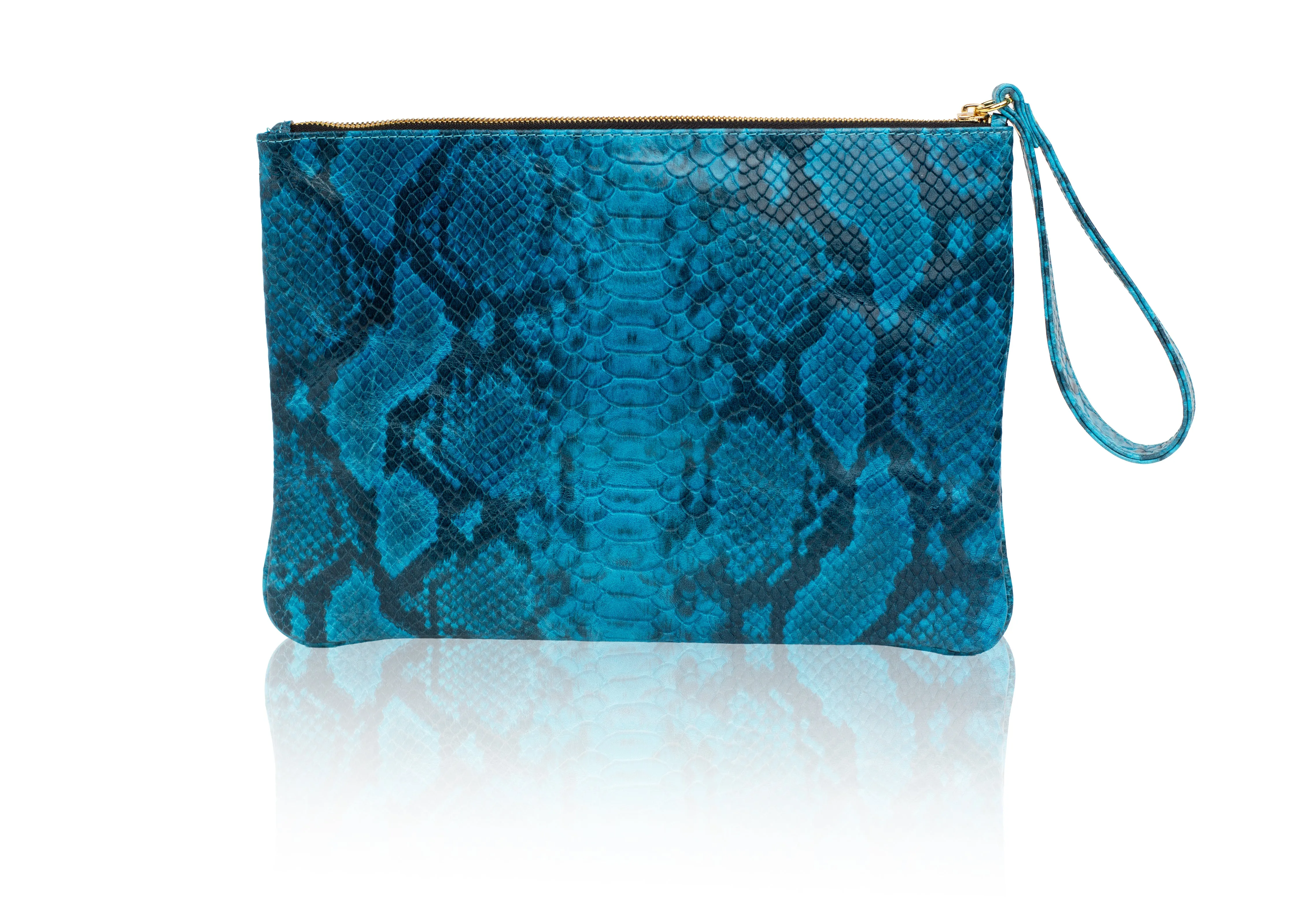 Aqua Blue Karla Pouch