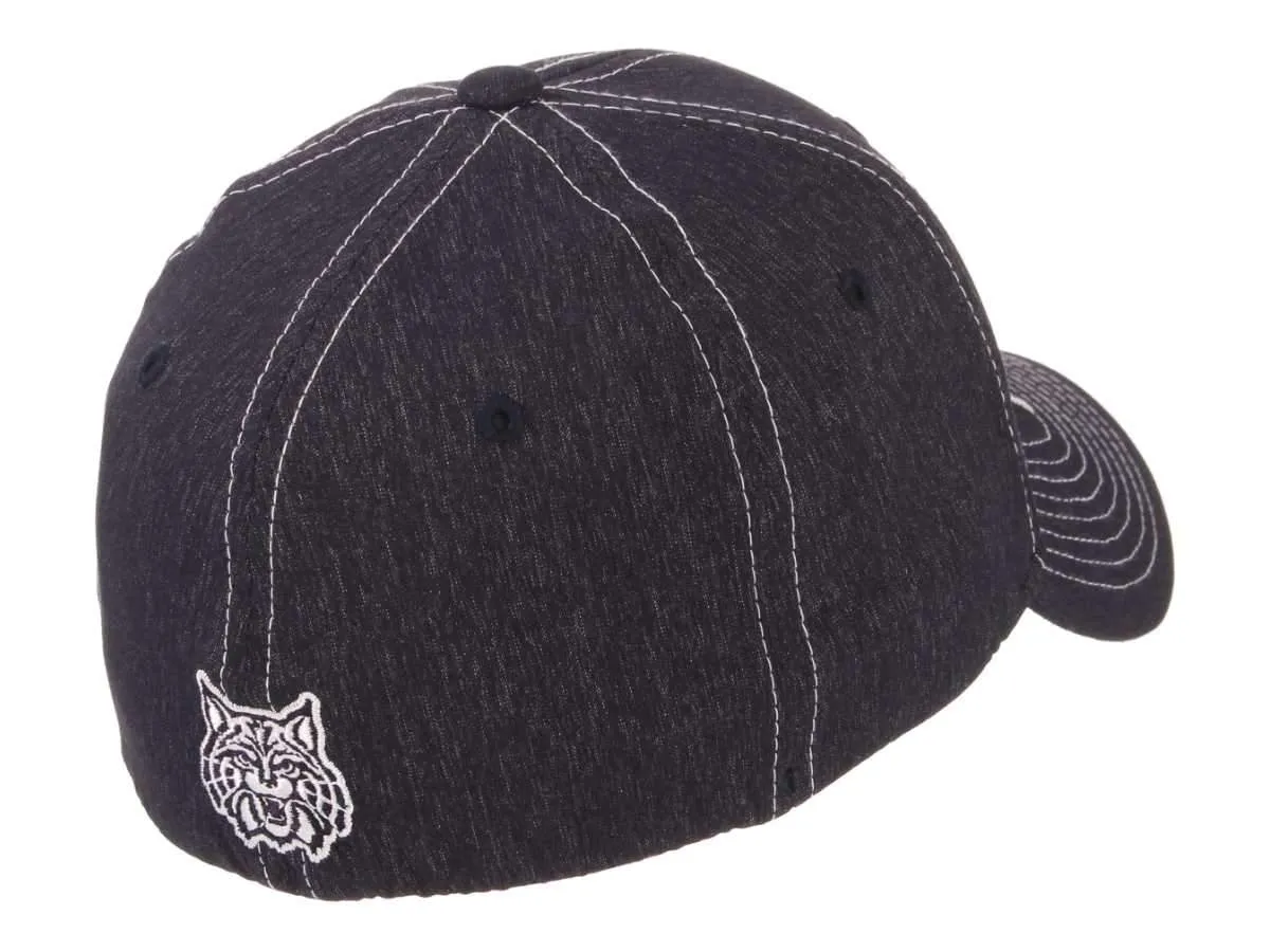 Arizona Wildcats Zephyr Dark Navy "Center Court" Structured Fitted Hat Cap