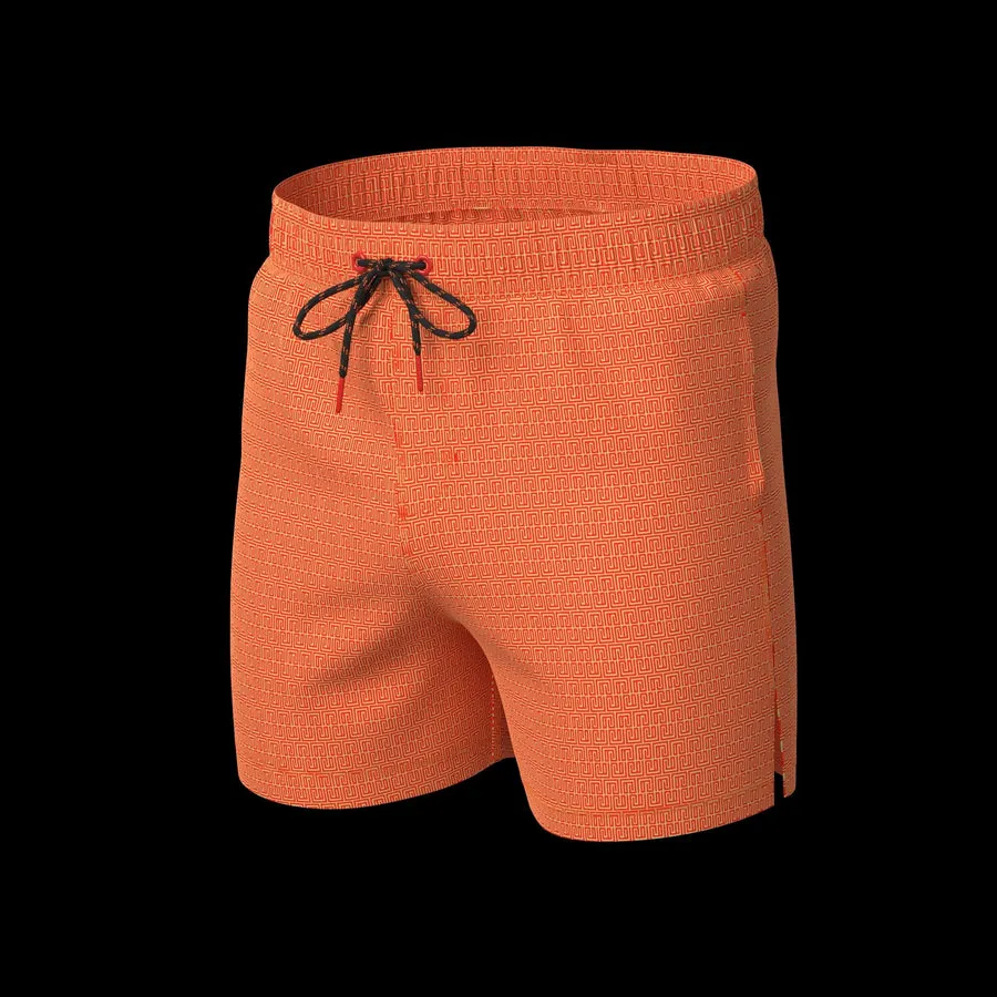 Au Noir Stretch Swimwear | Perkins Orange