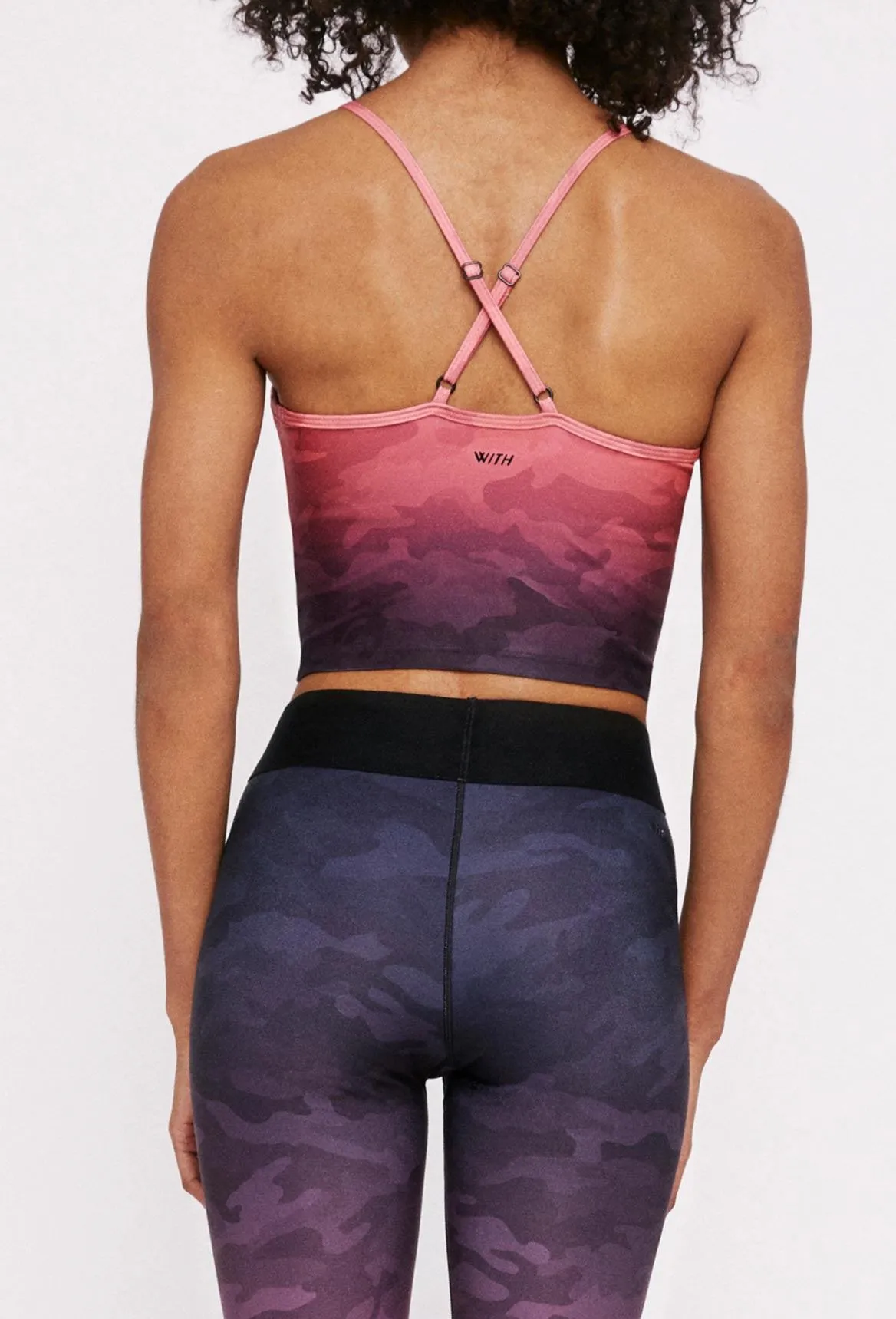 Avery Cropped Tank Infra Red Camo