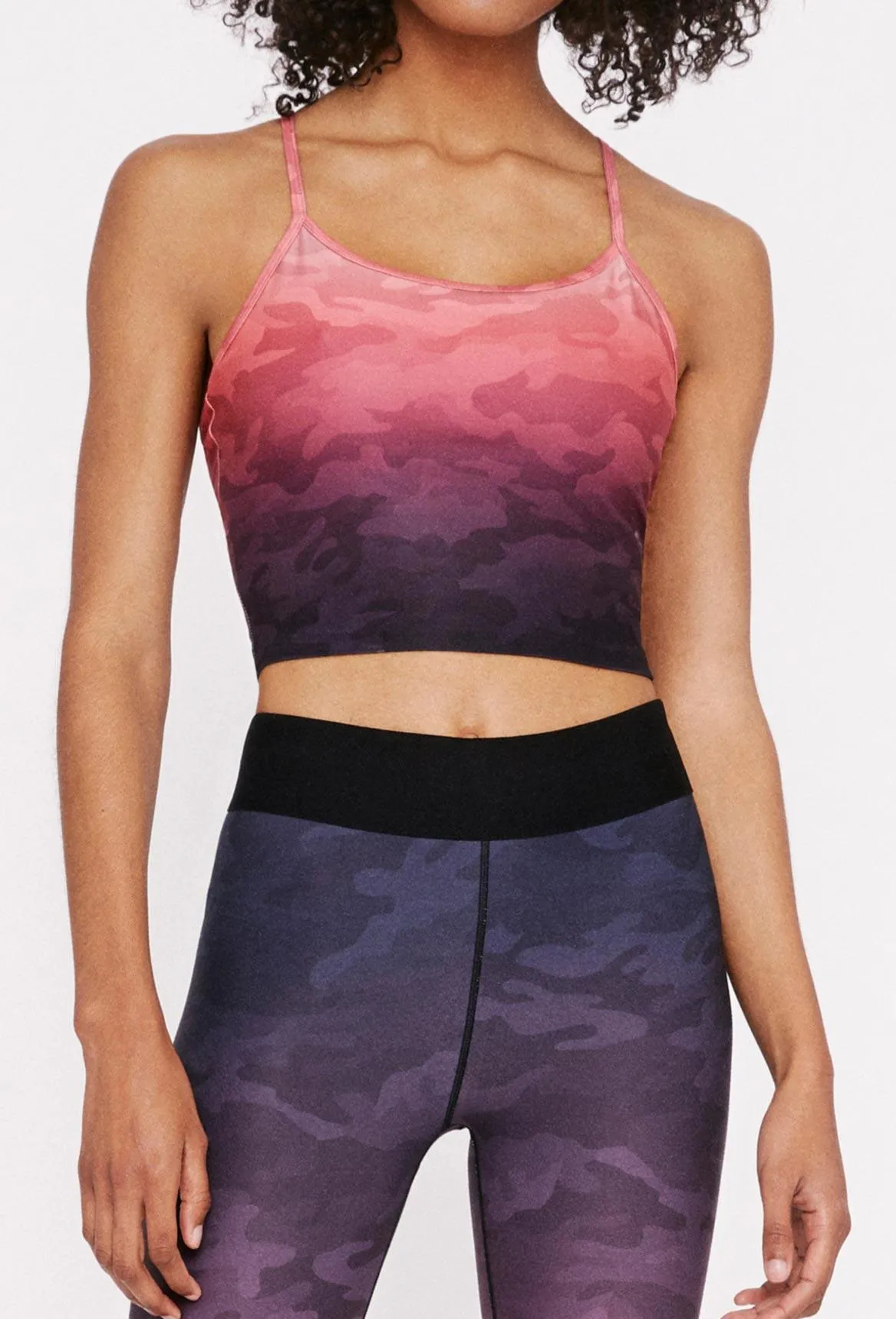 Avery Cropped Tank Infra Red Camo