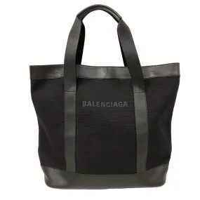 BALENCIAGA Tote Bag 374767 Canvas, Leather black Neighbor Tote unisex(Unisex) Used Authentic