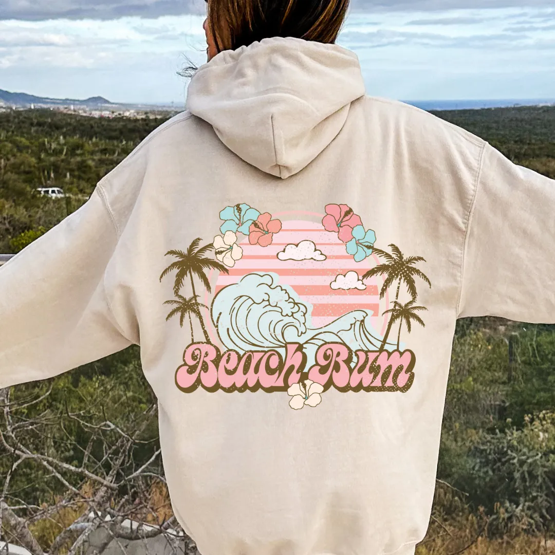 BEACH BUM SUNSET GRAPHIC