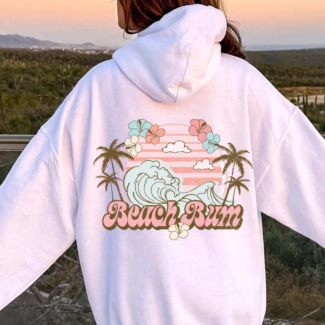 BEACH BUM SUNSET GRAPHIC