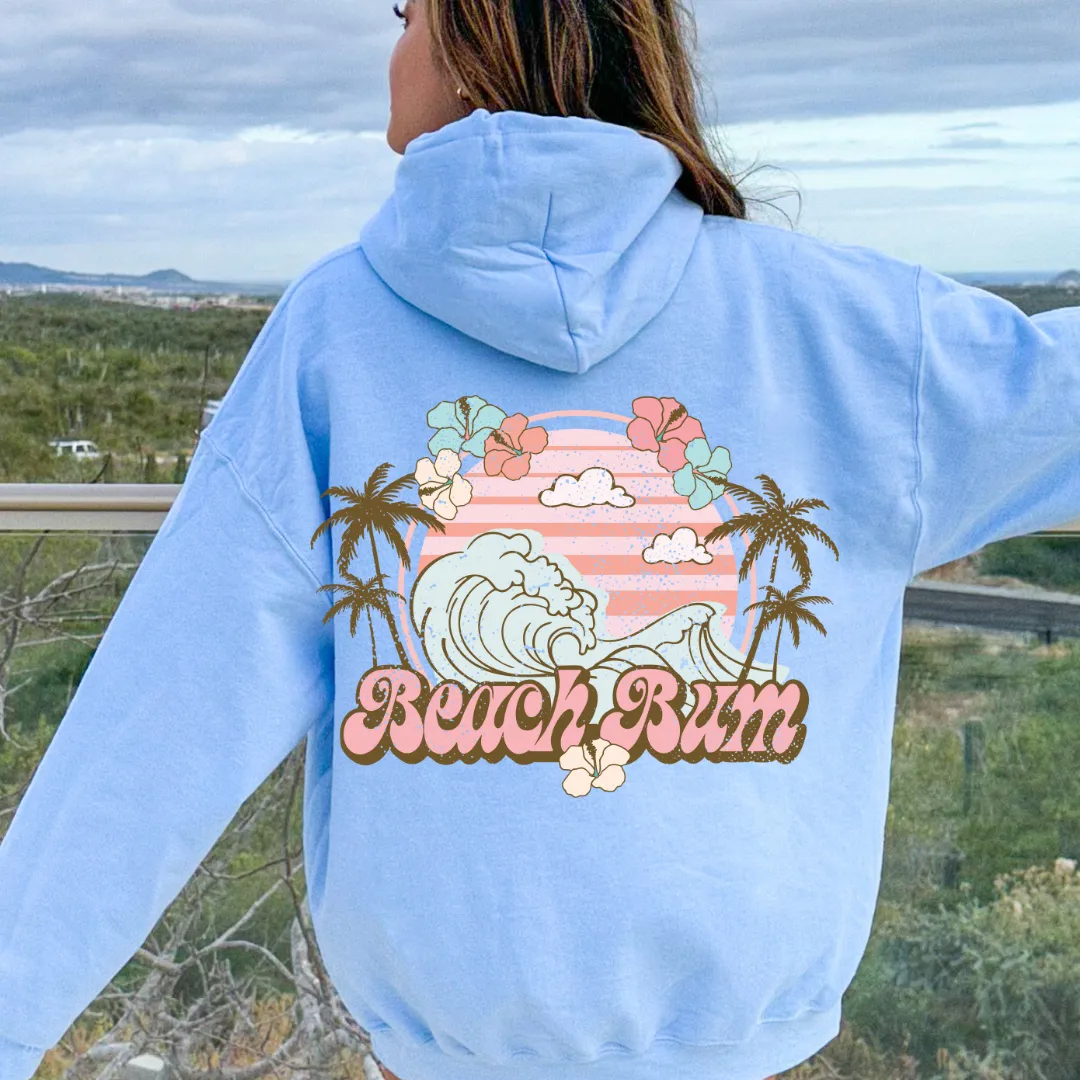 BEACH BUM SUNSET GRAPHIC