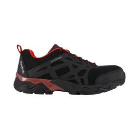 Beamer Composite-Toe Athletic Work Shoe Black/Red