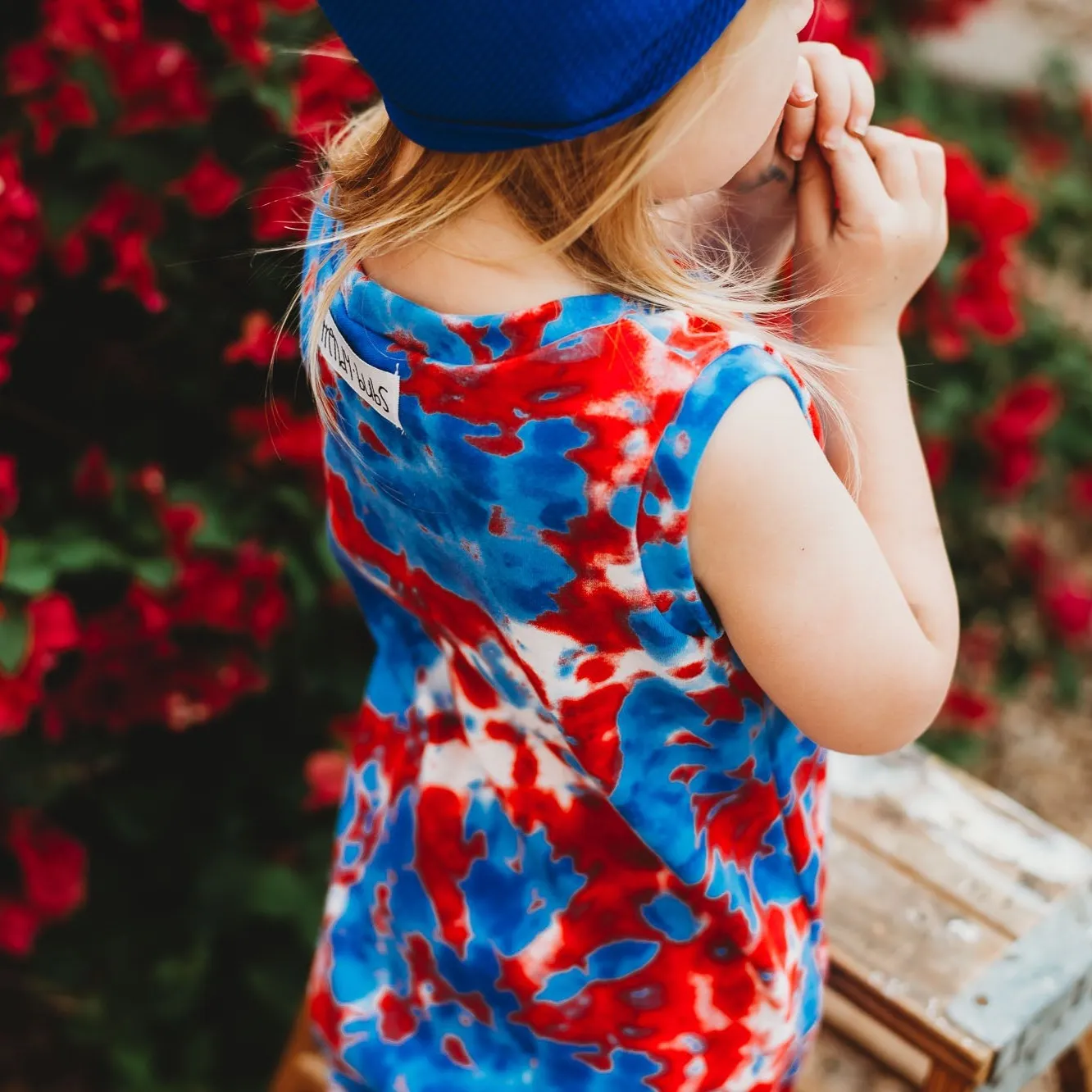 Berry Tie-Dye Romper