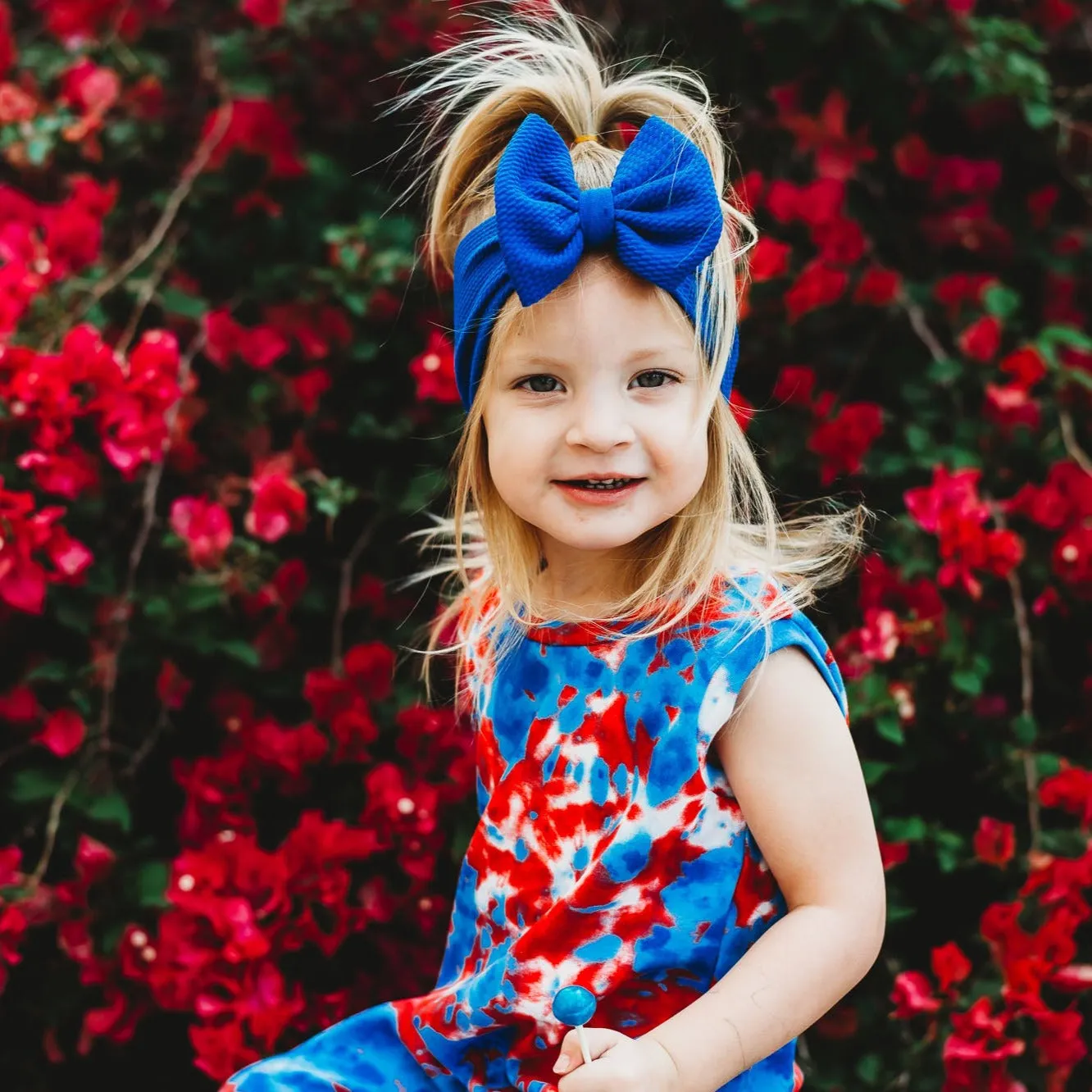 Berry Tie-Dye Romper