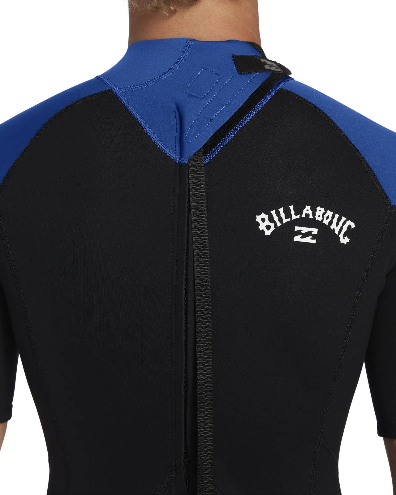 Billabong Mens 2mm Foil Back Zip Short Sleeve Wetsuit