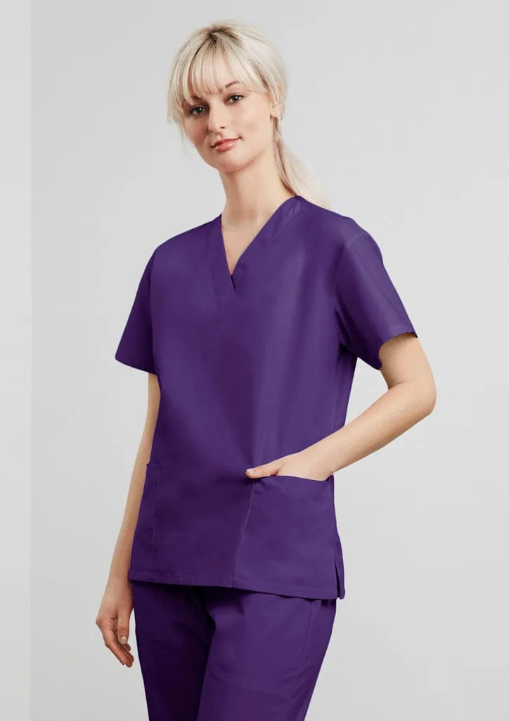 Biz Care Women's Classic Scrub Top H10622