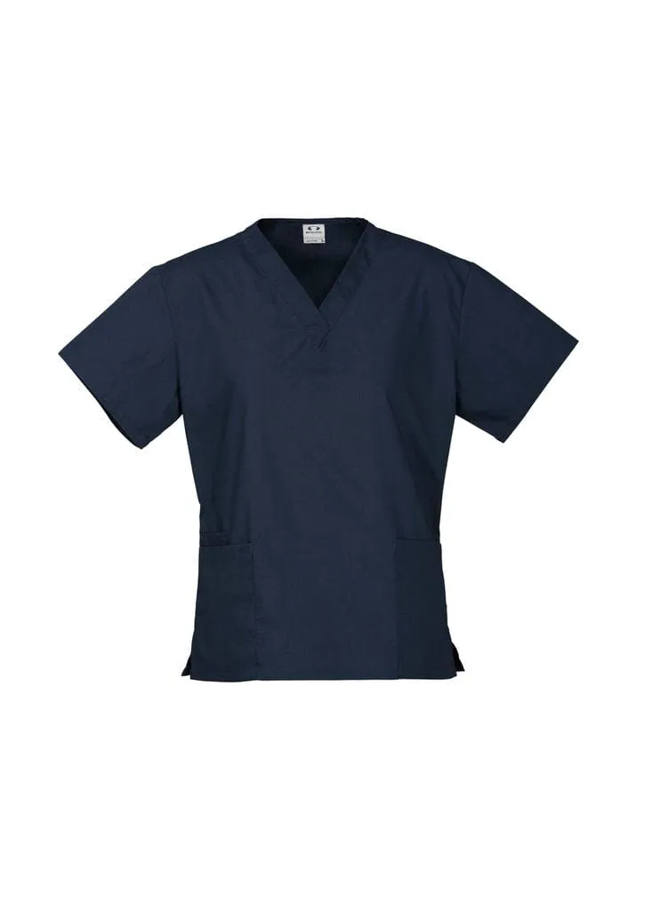 Biz Care Women's Classic Scrub Top H10622