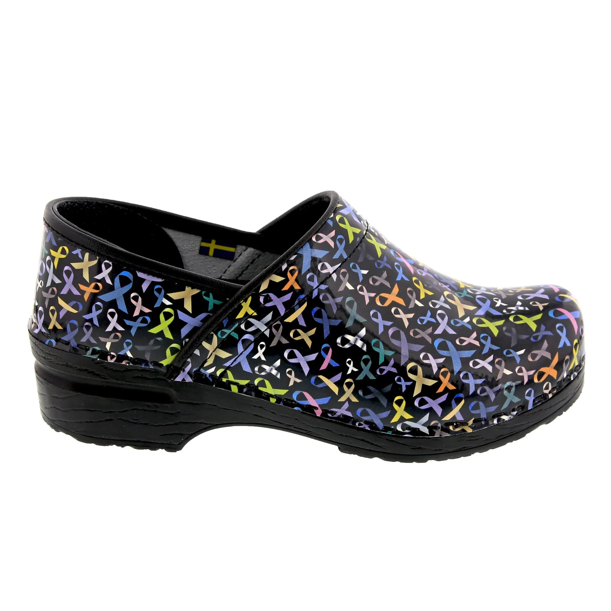 BJORK PROFESSIONAL HOPE Ribbons Leather Clogs