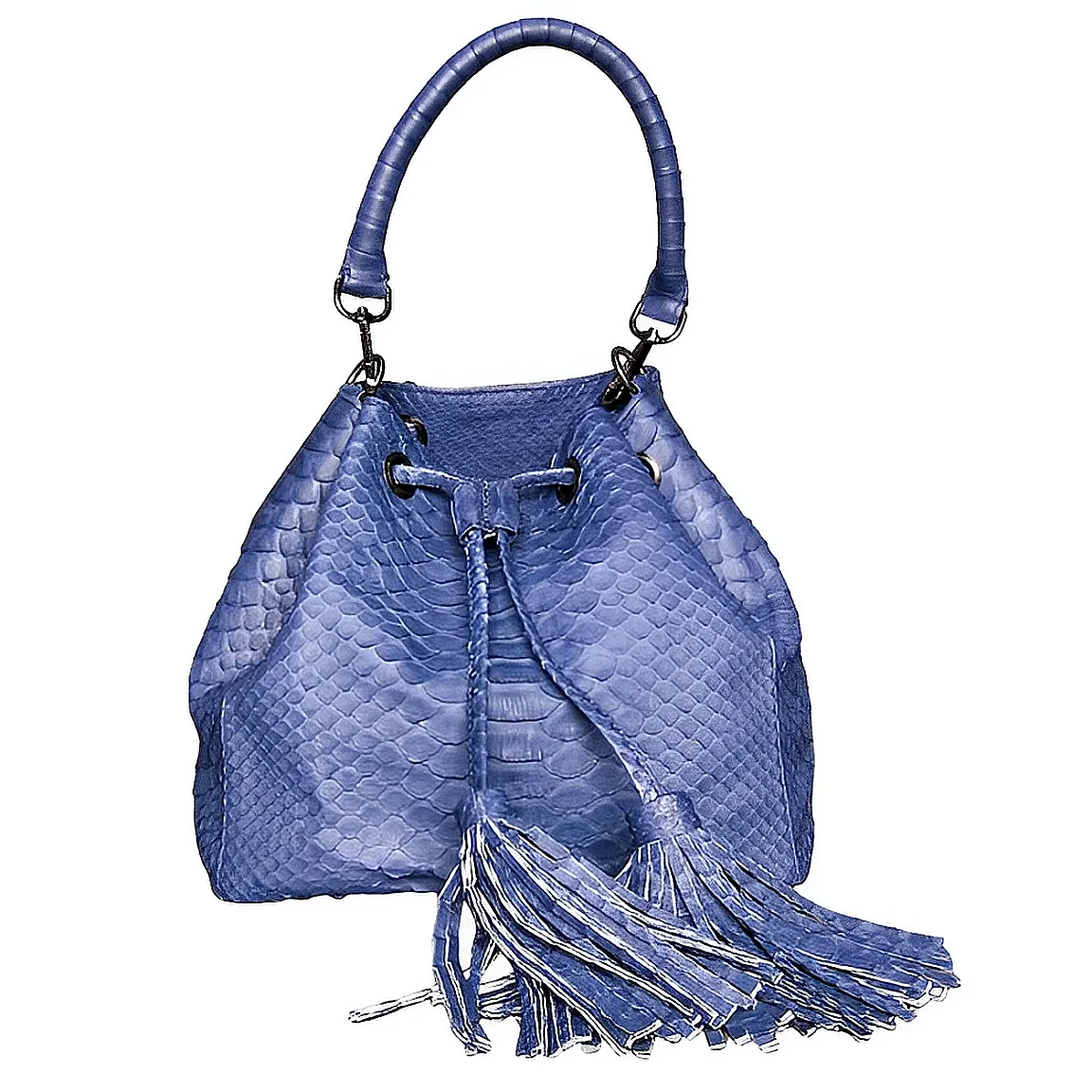 Blue Bucket Bag