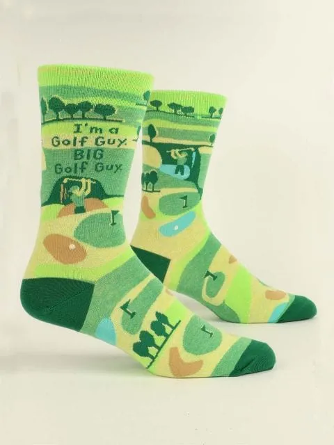 Blue Q "I'm A Golf Guy" Crew Socks - Men's