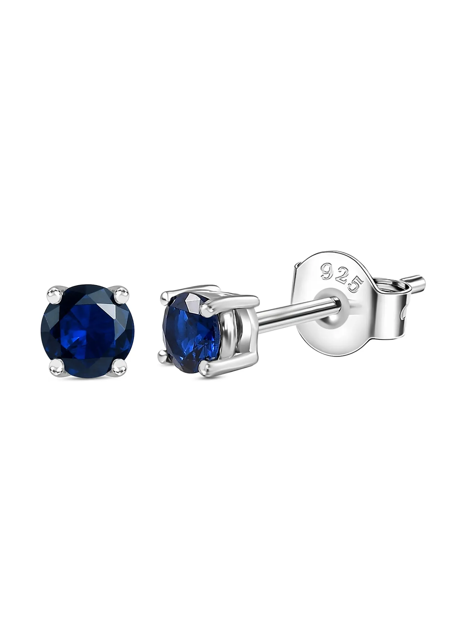 Blue Sapphire Studs Earring For Women