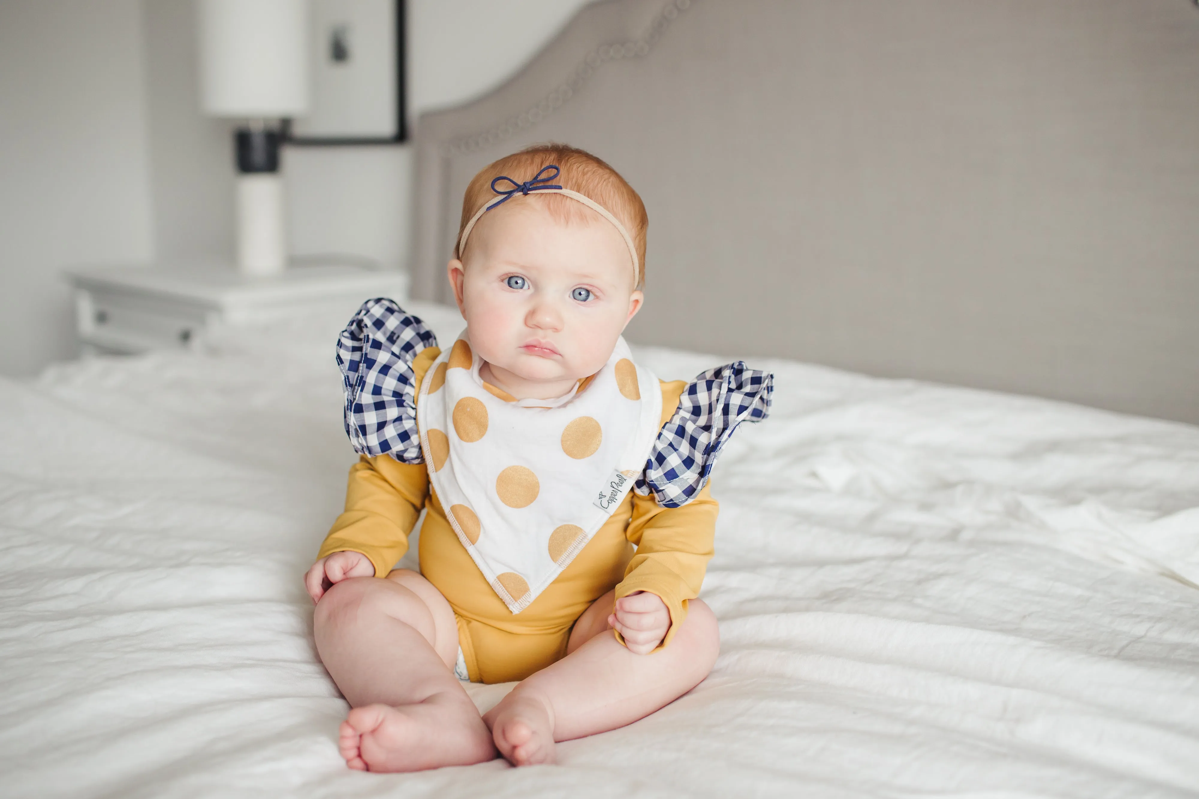 Blush Bandana Bib Set