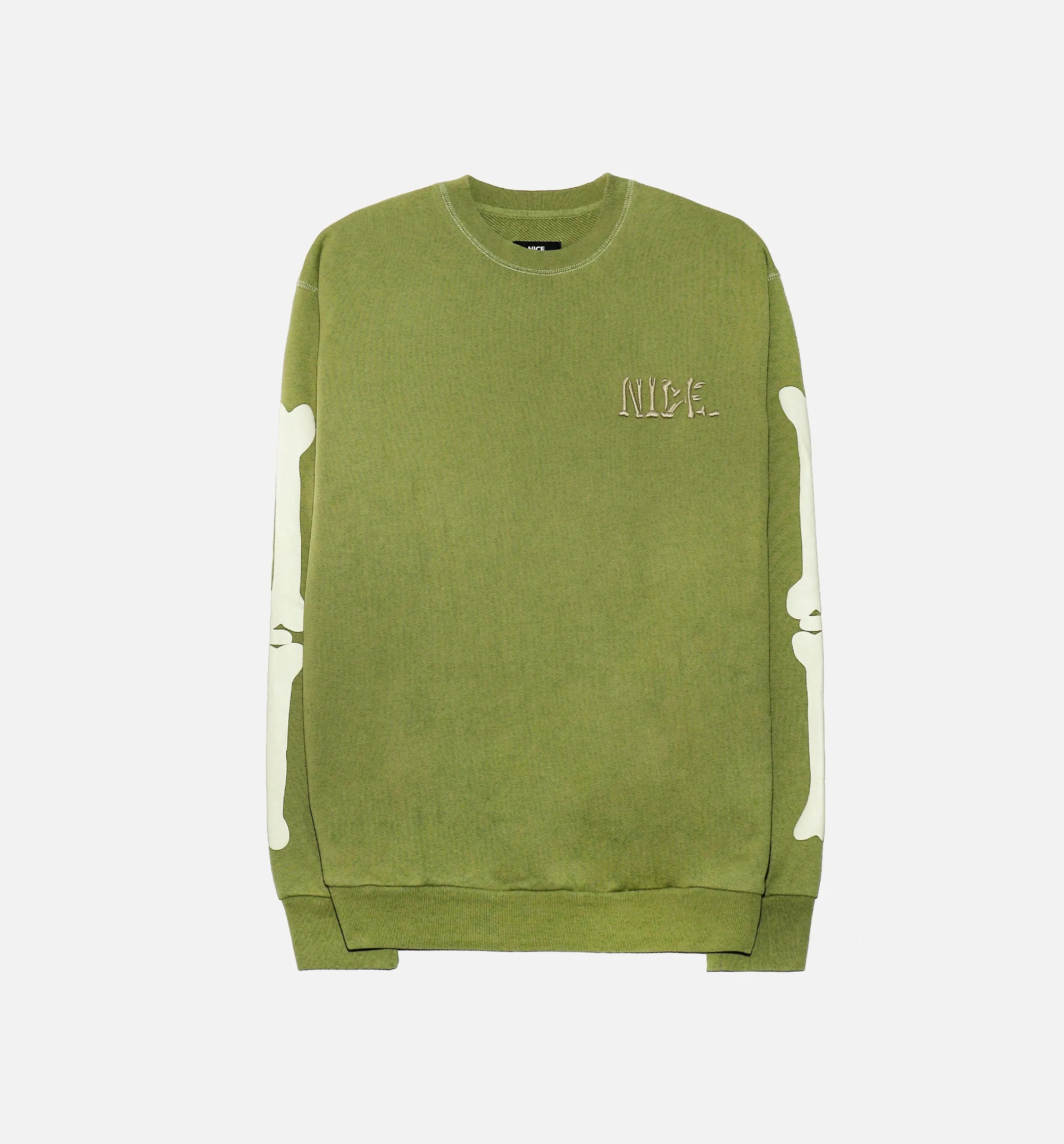 Bones Crew Mens Crew - Green