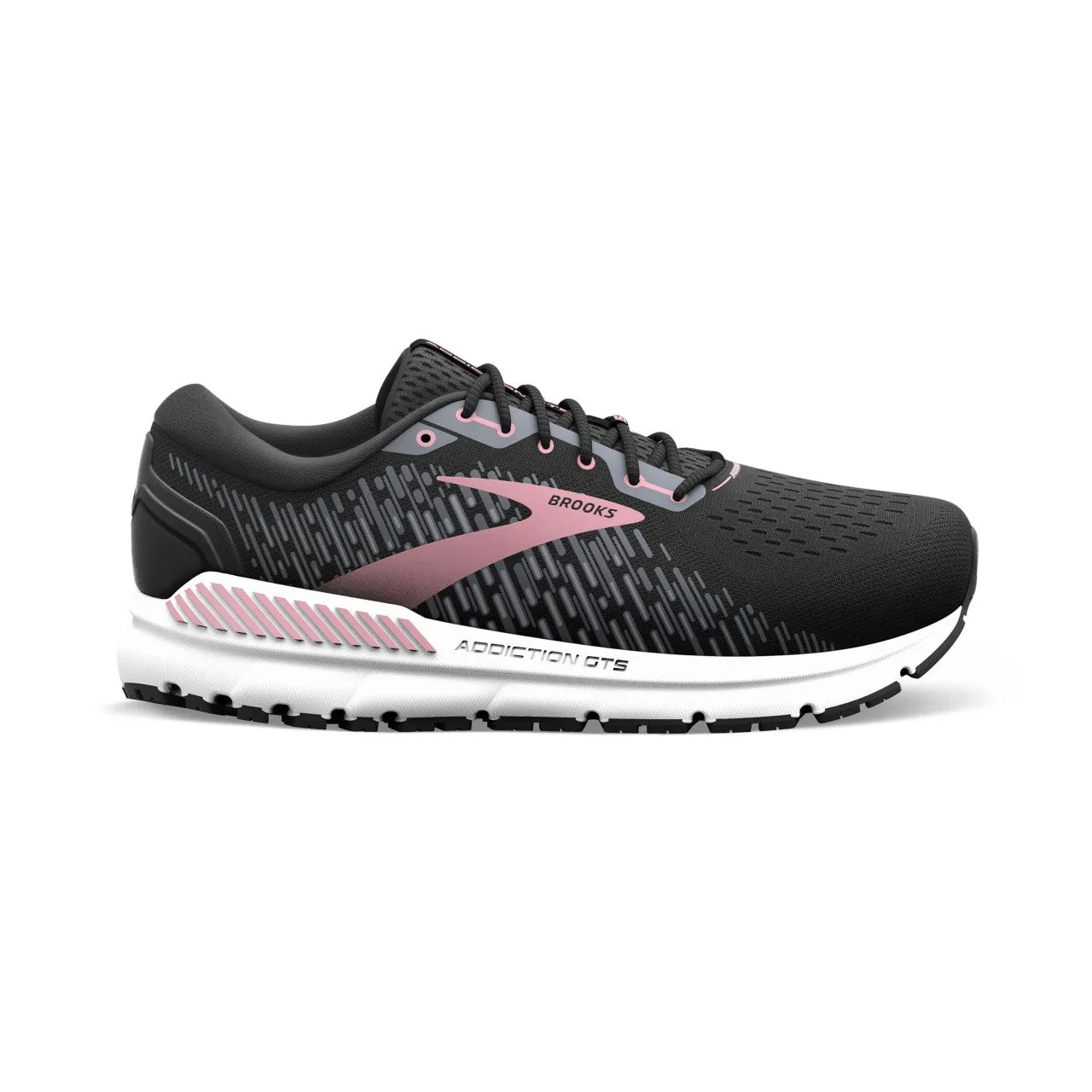 Brooks Addiction GTS 15 (Womens) - Black/Ebony/Mauvewood