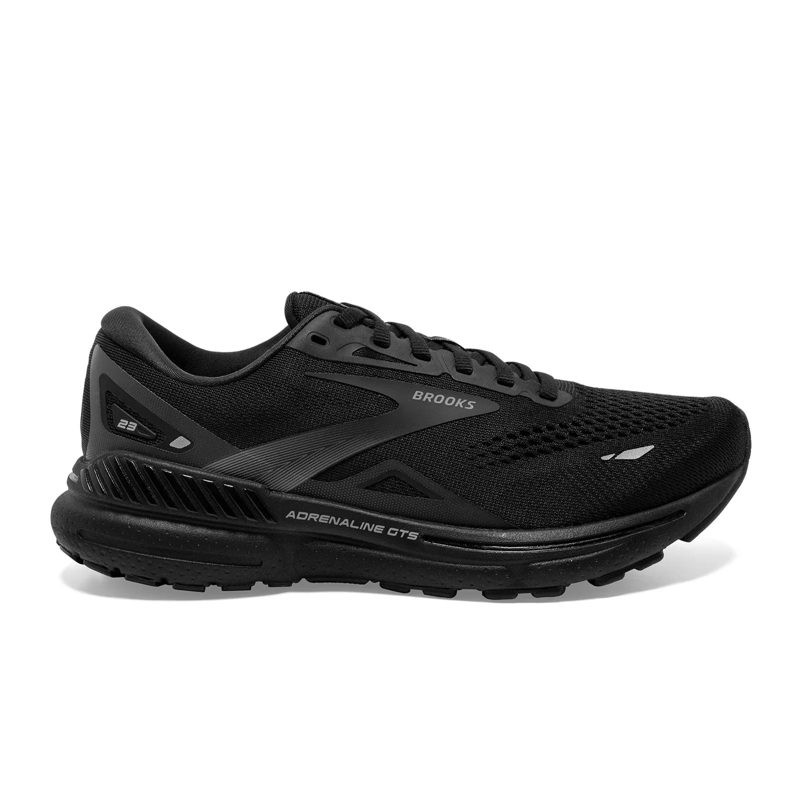 Brooks Adrenaline GTS 23 Running Shoe (Women) - Black/Black/Ebony