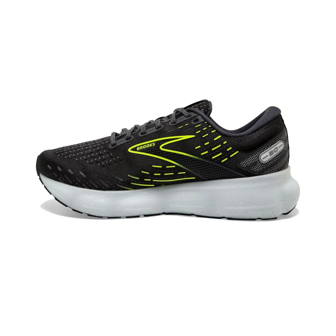 Brooks Glycerin 20 (Mens) - Ebony/White/Nightlife