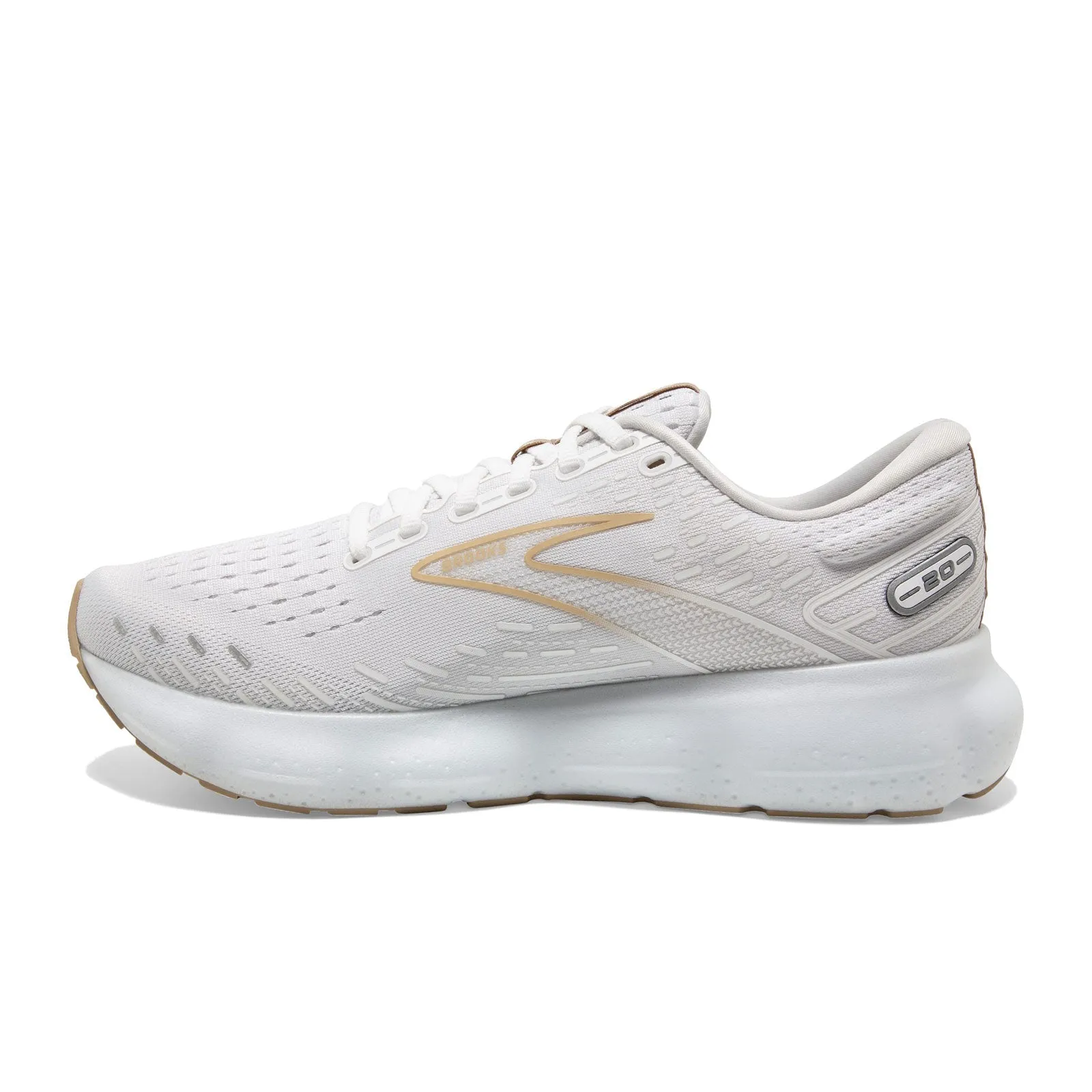 Brooks Glycerin 20 (Women) - White/Khaki