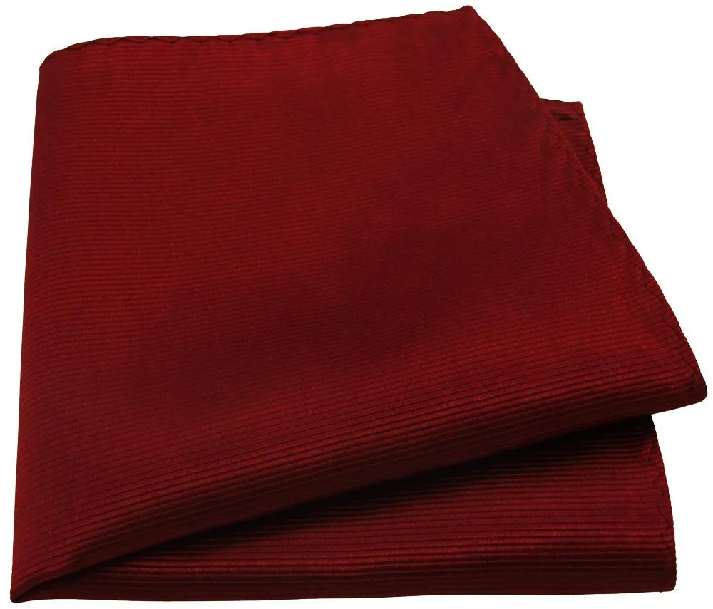 Cabernet Silk Pocket Square