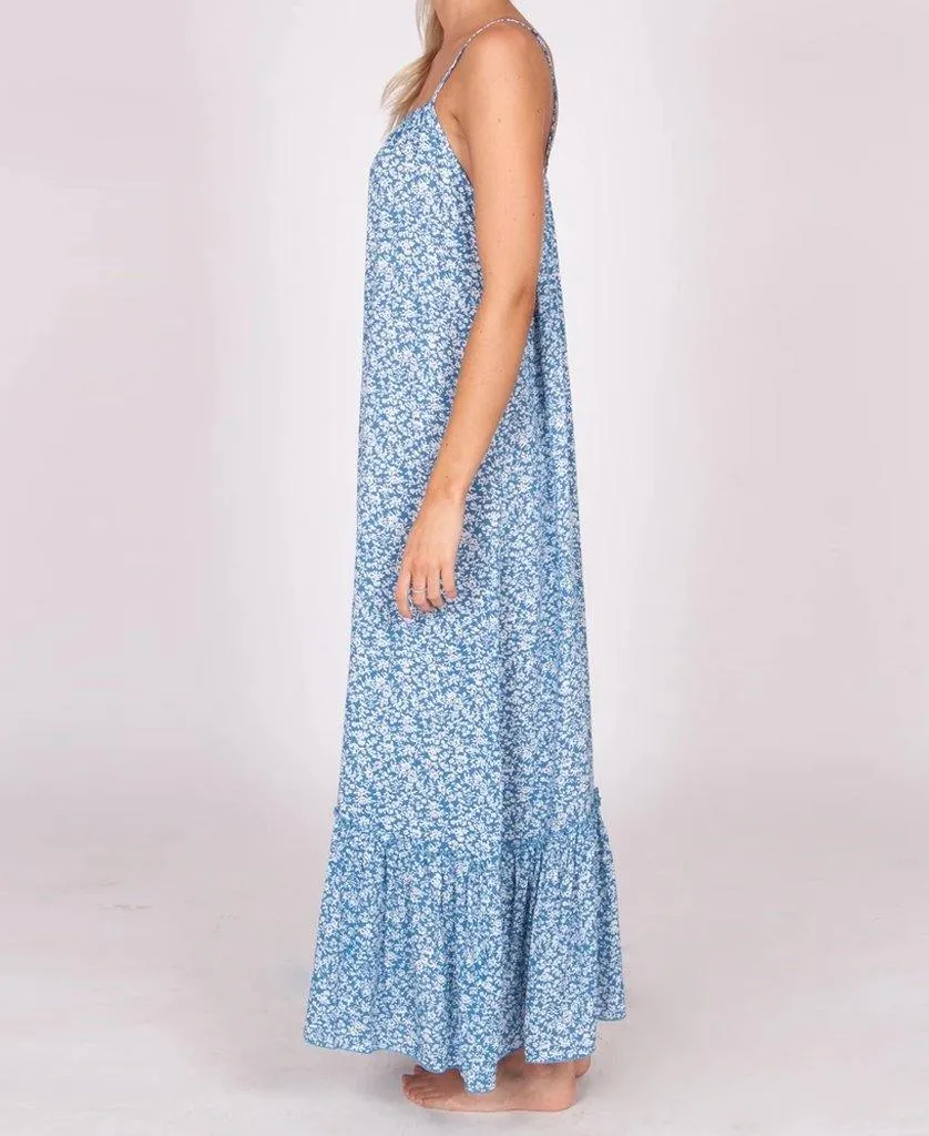 Camilla Dress | Wildflower Blue