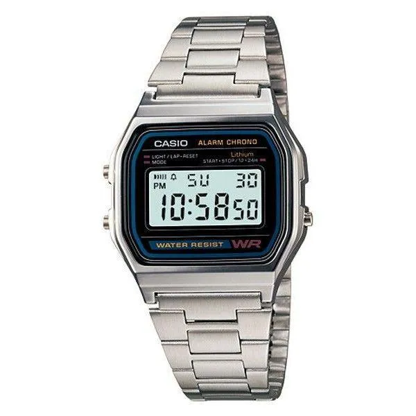 Casio Retro Unisex WR - A158WA-1Q