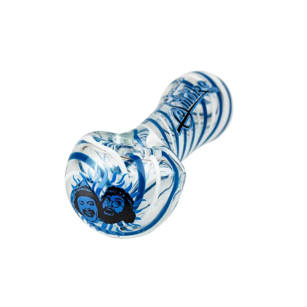 Cheech & Chong 40th Anniversary Glass Spoon Pipe