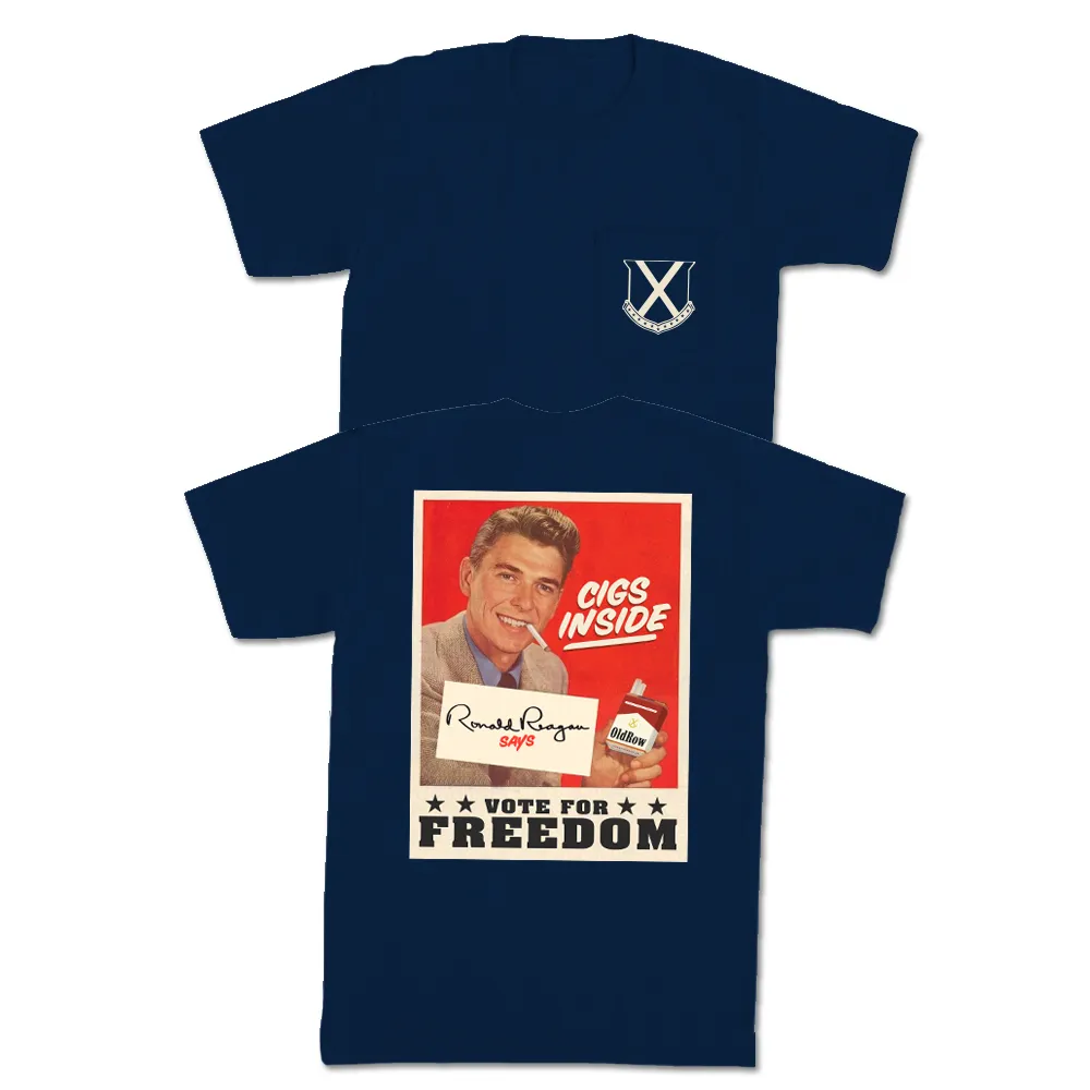 Cigs Inside Reagan Pocket Tee