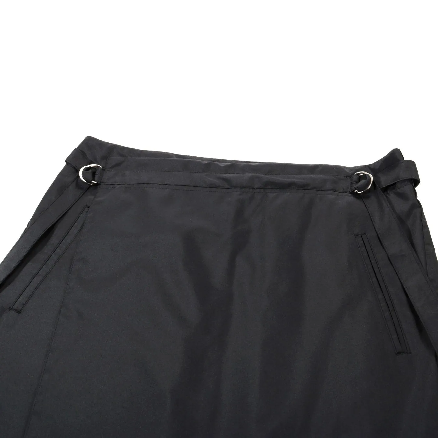 COGNOMEN PLEATED SKIRT BLACK