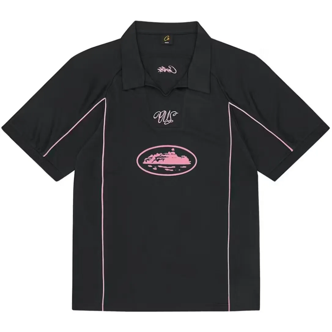 CORTEIZ Talismo football jersey - black/pink