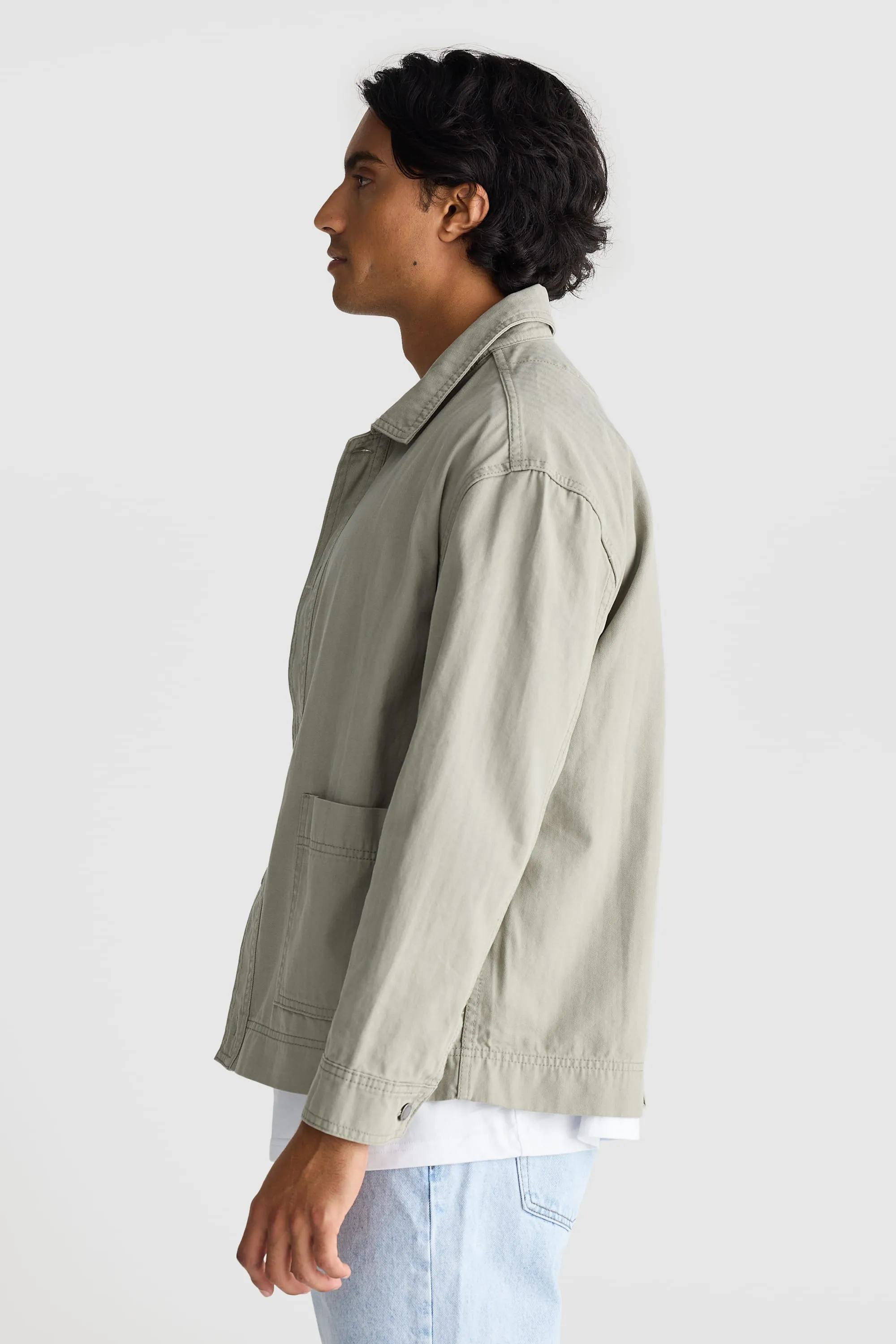 Denver Twill Jacket Sage