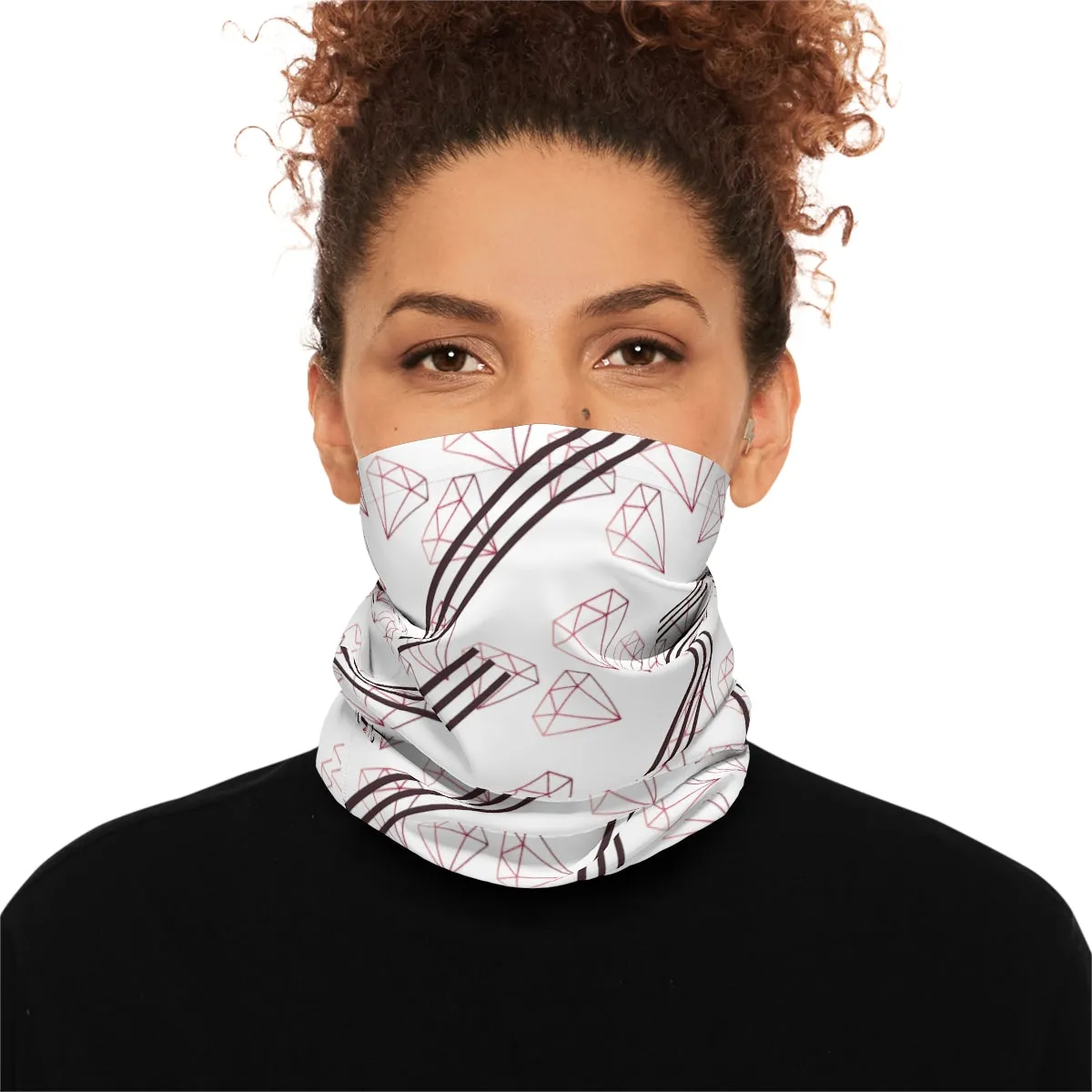 Diamond and stripes Midweight Neck Gaiter