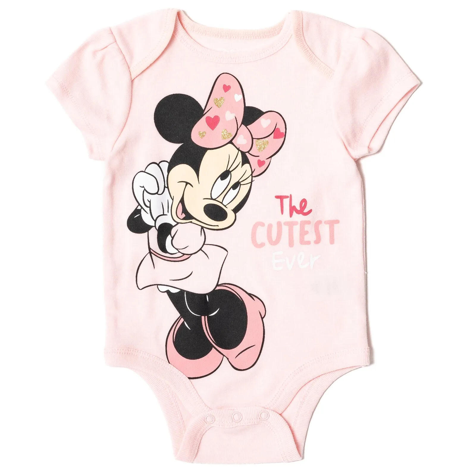 Disney Fleece Pullover Hoodie Bodysuit and Pants 3 Piece Outfit Set