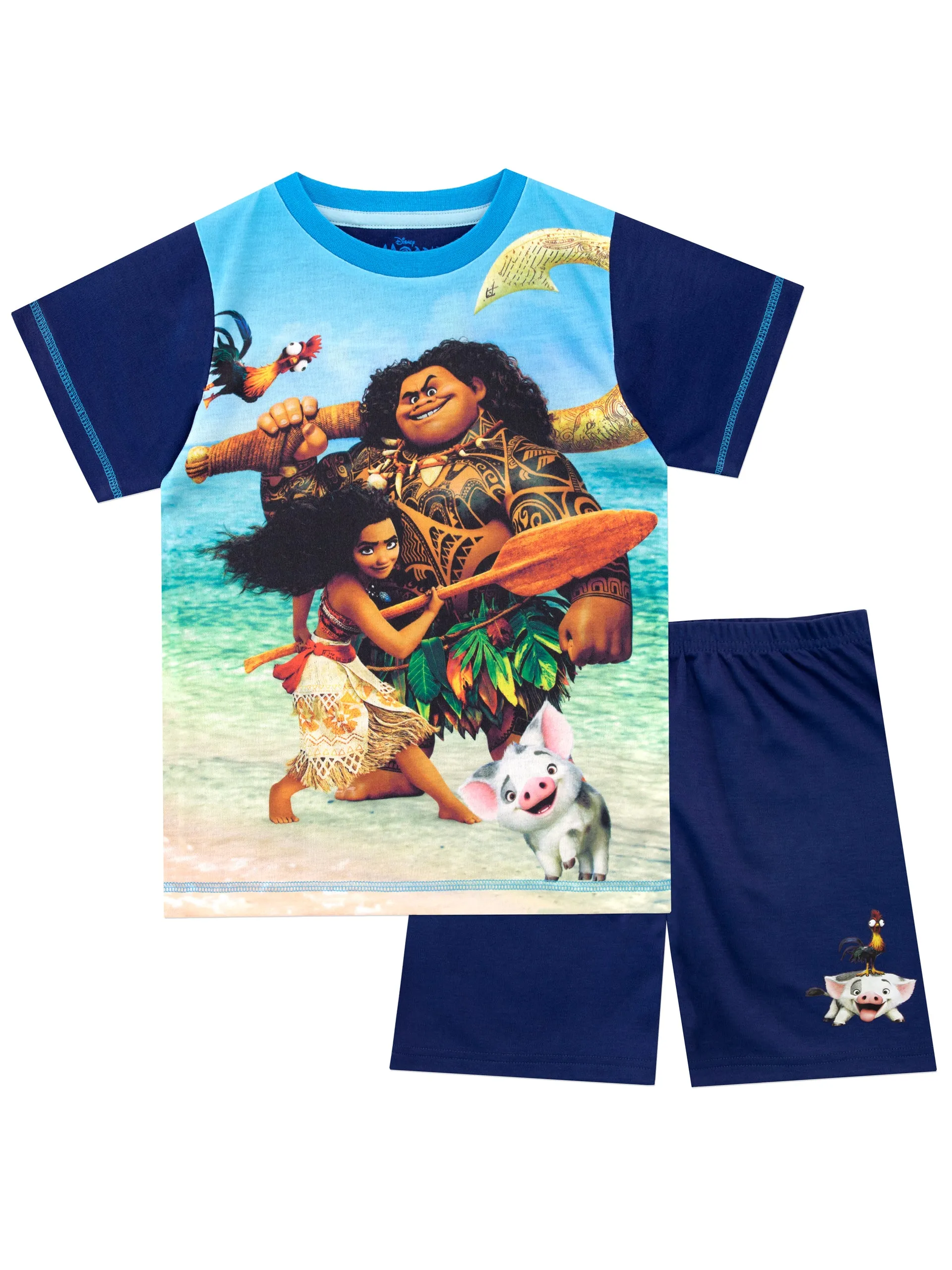 Disney Moana Short Pajamas