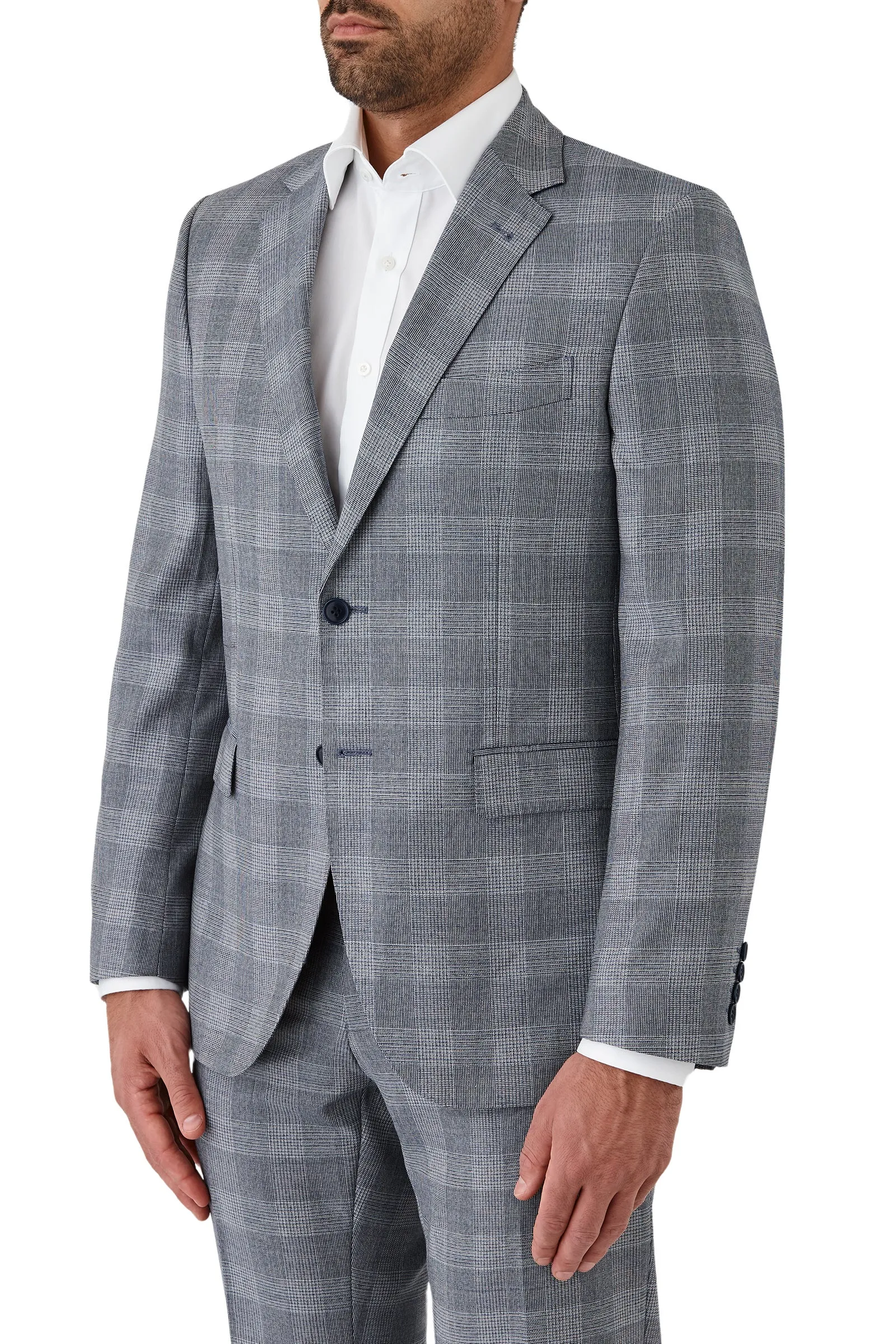 Dom Bagnato - Stefano/Fabio Suit- Blue Check