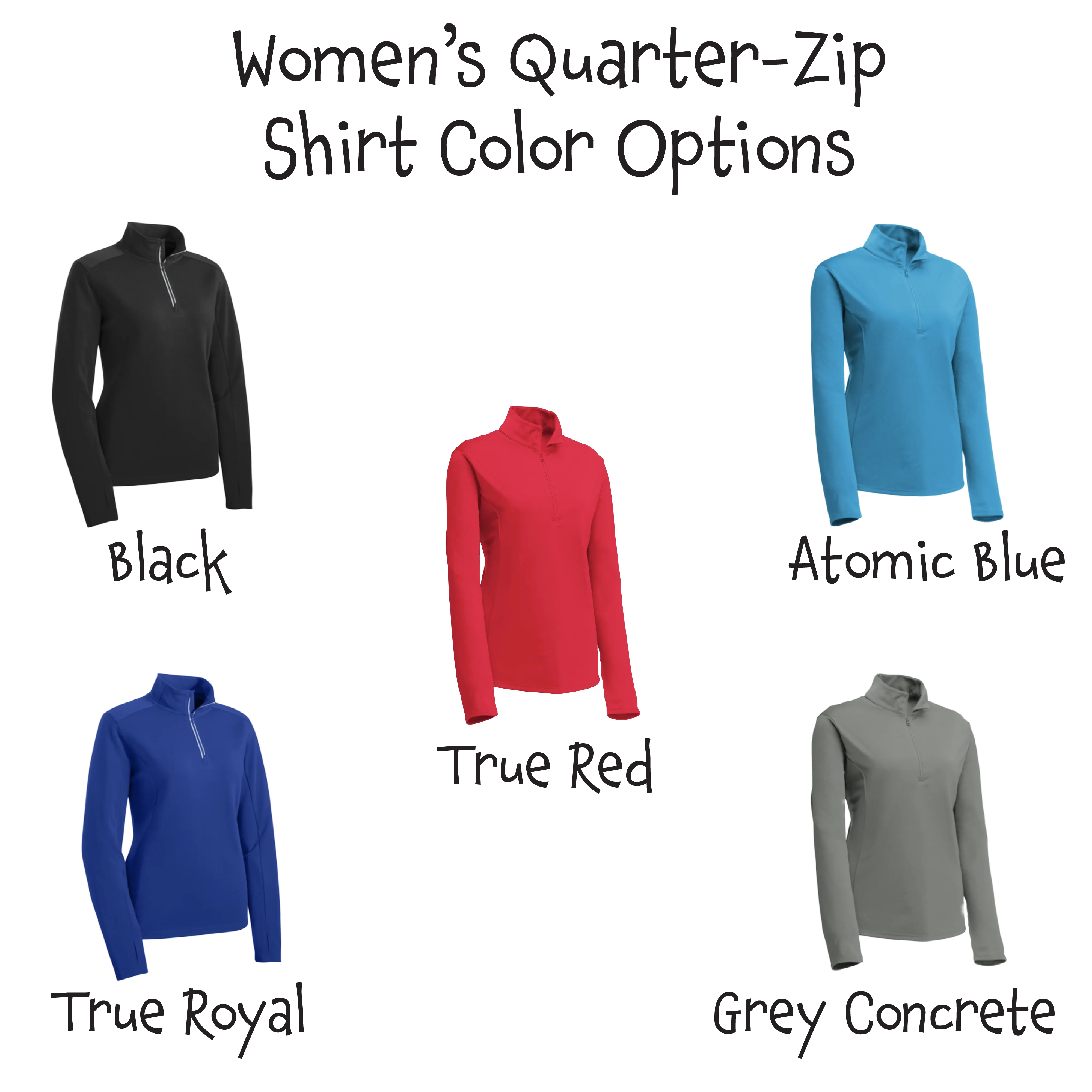 Don't Get Smashed (Pickleball Color Rainbow Red Green) | Women's 1/4 Zip Pullover Athletic Shirt | 100% Polyester