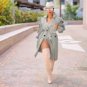 Double Breasted Trench Coat