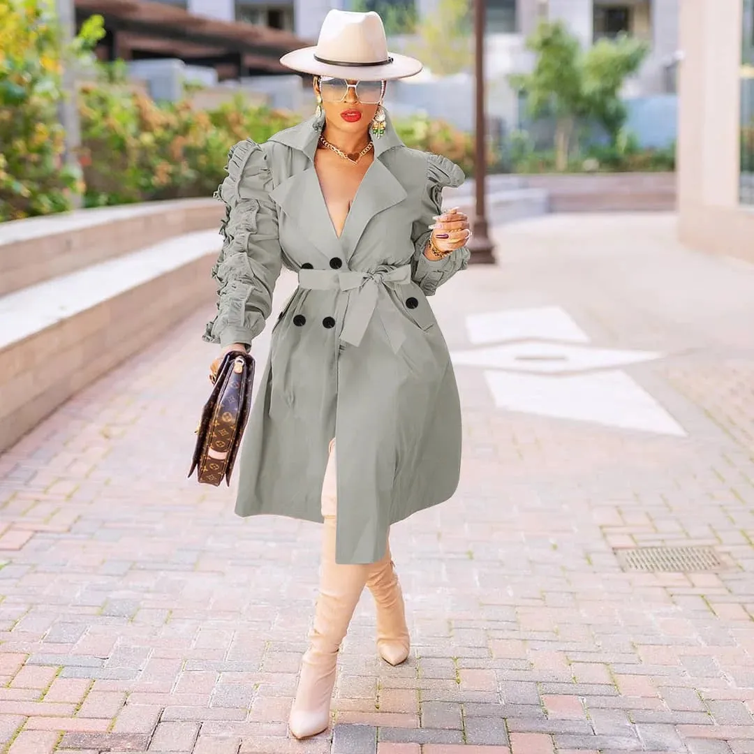 Double Breasted Trench Coat